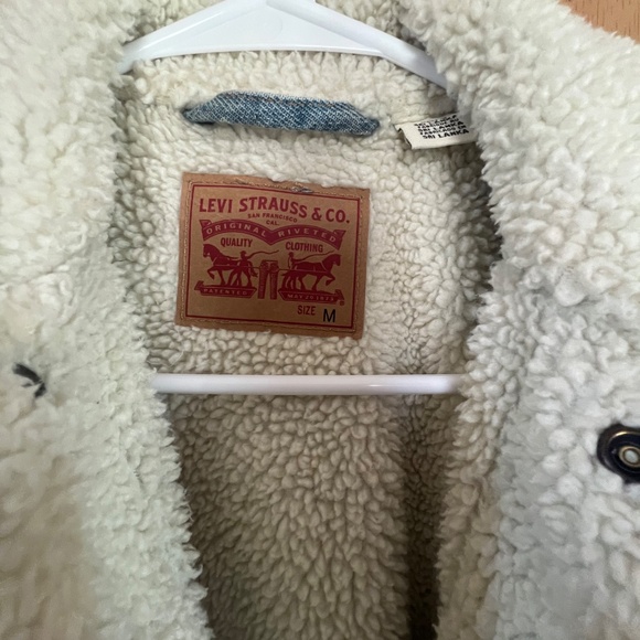 Levis denim sherpa jacket - Picture 3 of 3